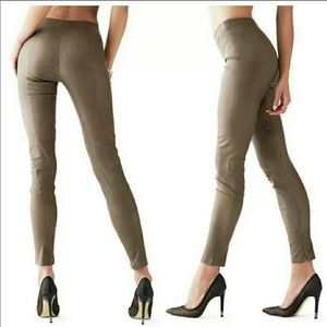 NWT 100% leather Guess pant leggings sz small!